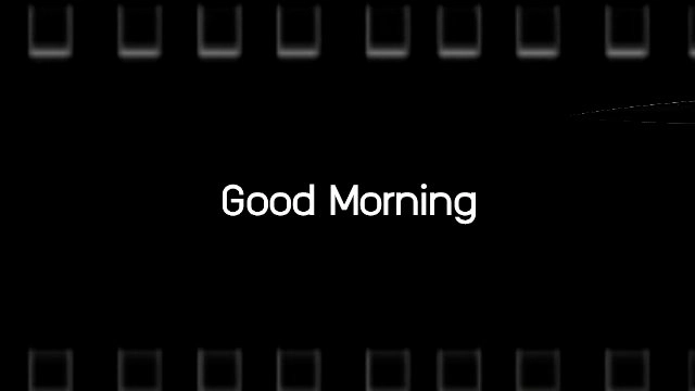 Good Morning & ครูคนใหม่