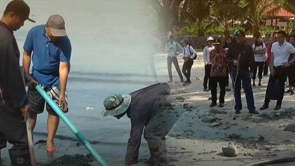 เร่งแก้ปัญหาน้ำเสียหาดไตรตรัง อ.กะทู้ จ.ภูเก็ต