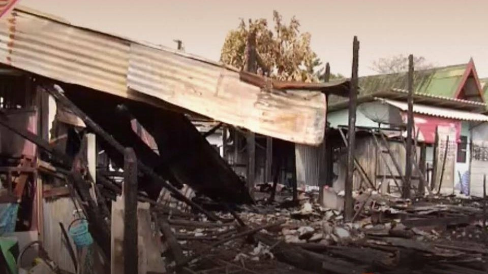 ช่วยเหลือชุมชนวัดโบสถ์ ถูกเพลิงไหม้ เขตภาษีเจริญ กทม.