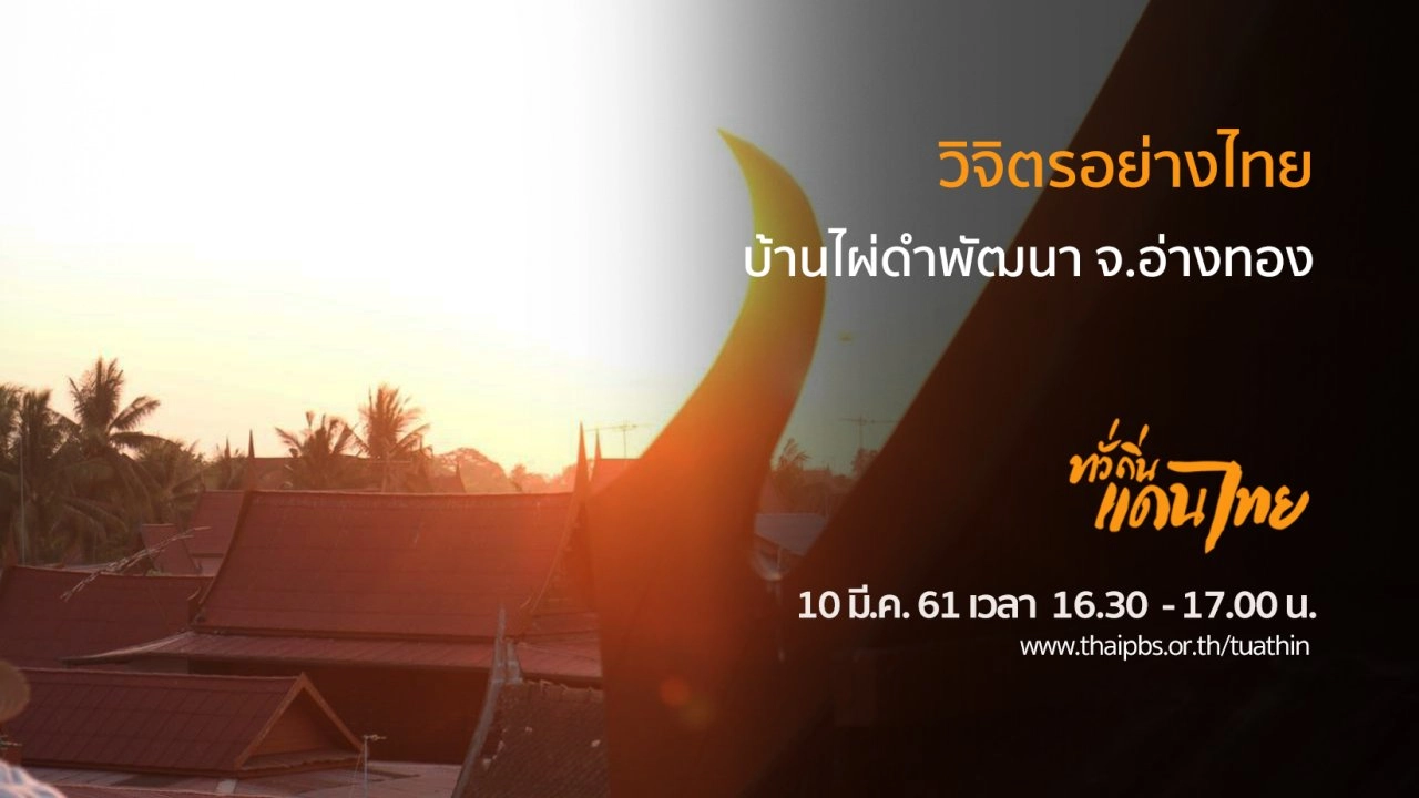 วิจิตรอย่างไทย บ้านไผ่ดำพัฒนา จ.อ่างทอง