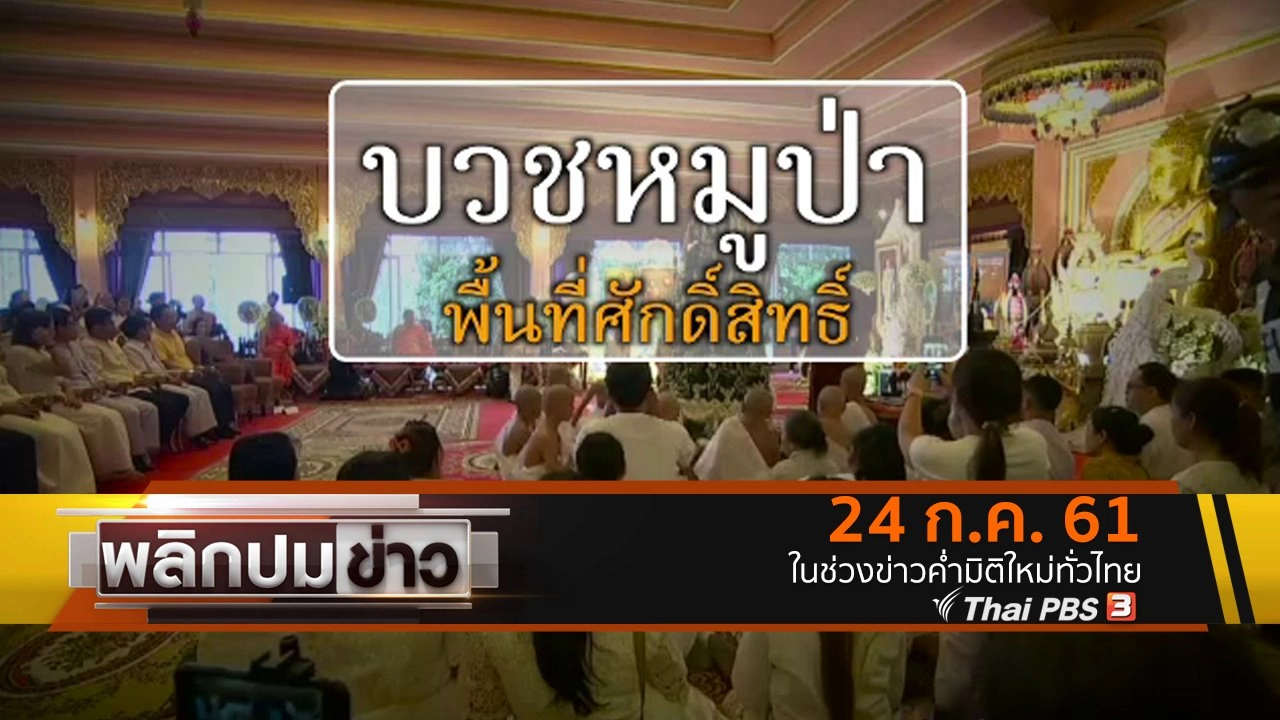 บวชหมูป่า พื้นที่ศักดิ์สิทธิ์