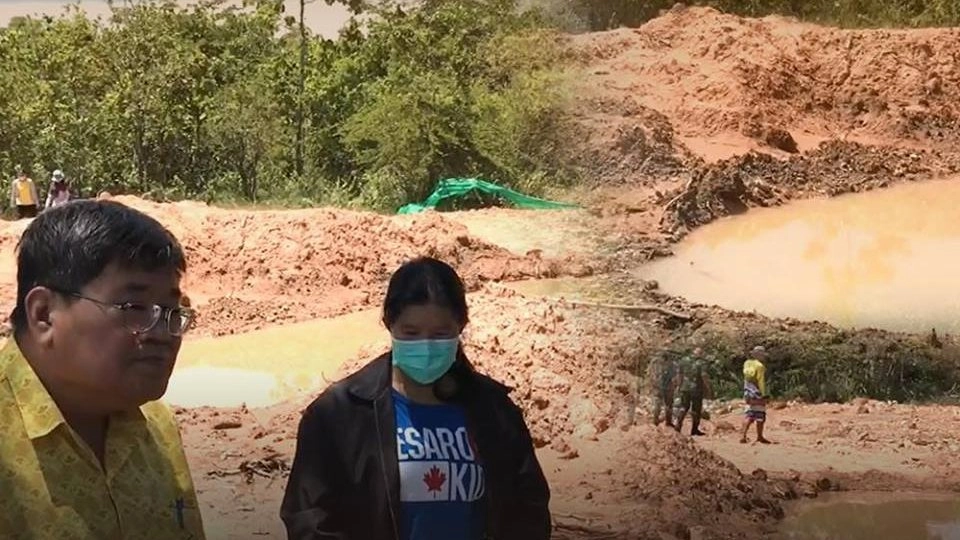 ลักลอบทิ้งสารเคมีในพื้นที่ ชาวบ้านหวั่นเกิดอันตราย จ.เพชรบุรี