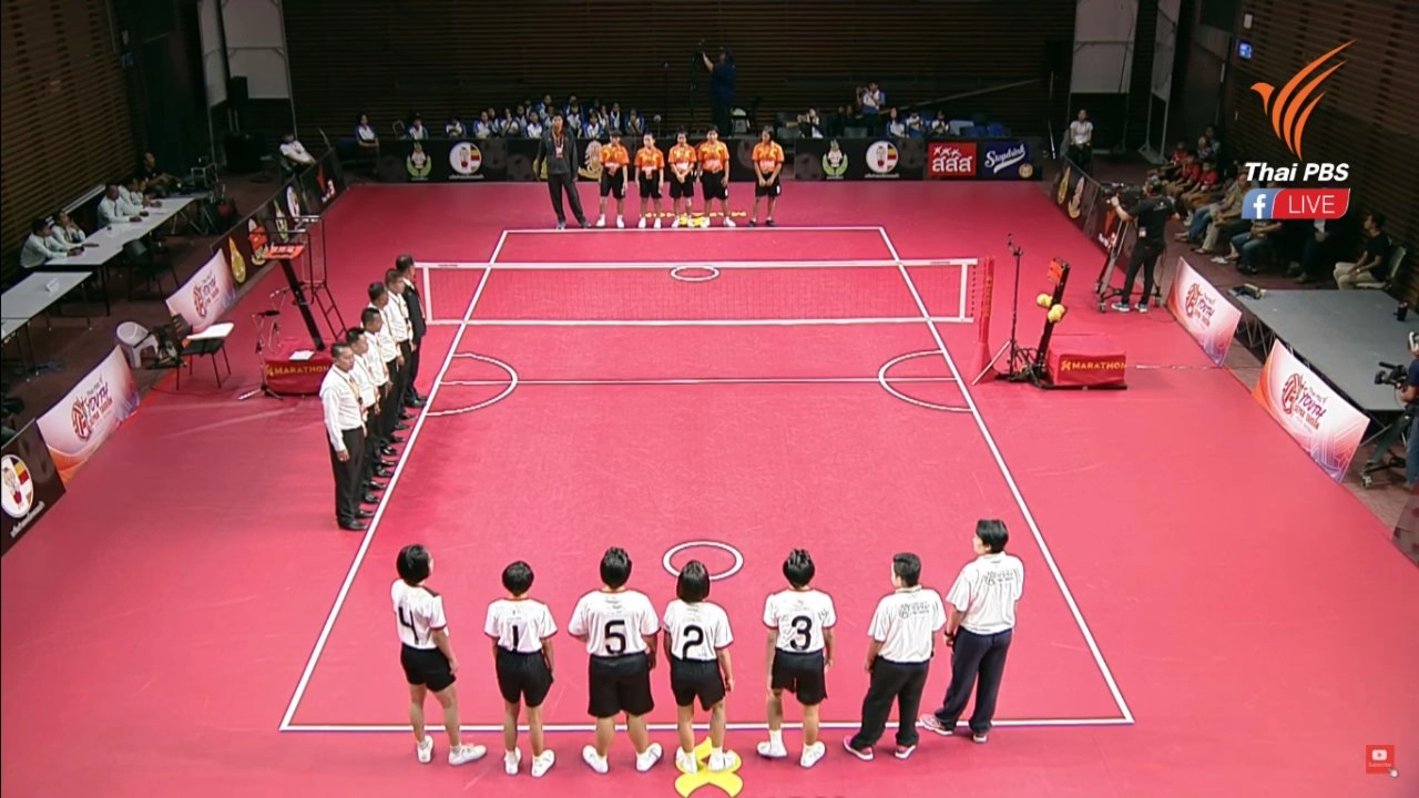 โรงเรียนกีฬาจังหวัดสุพรรณบุรี vs โรงเรียนกีฬาจังหวัดอุบลราชธานี