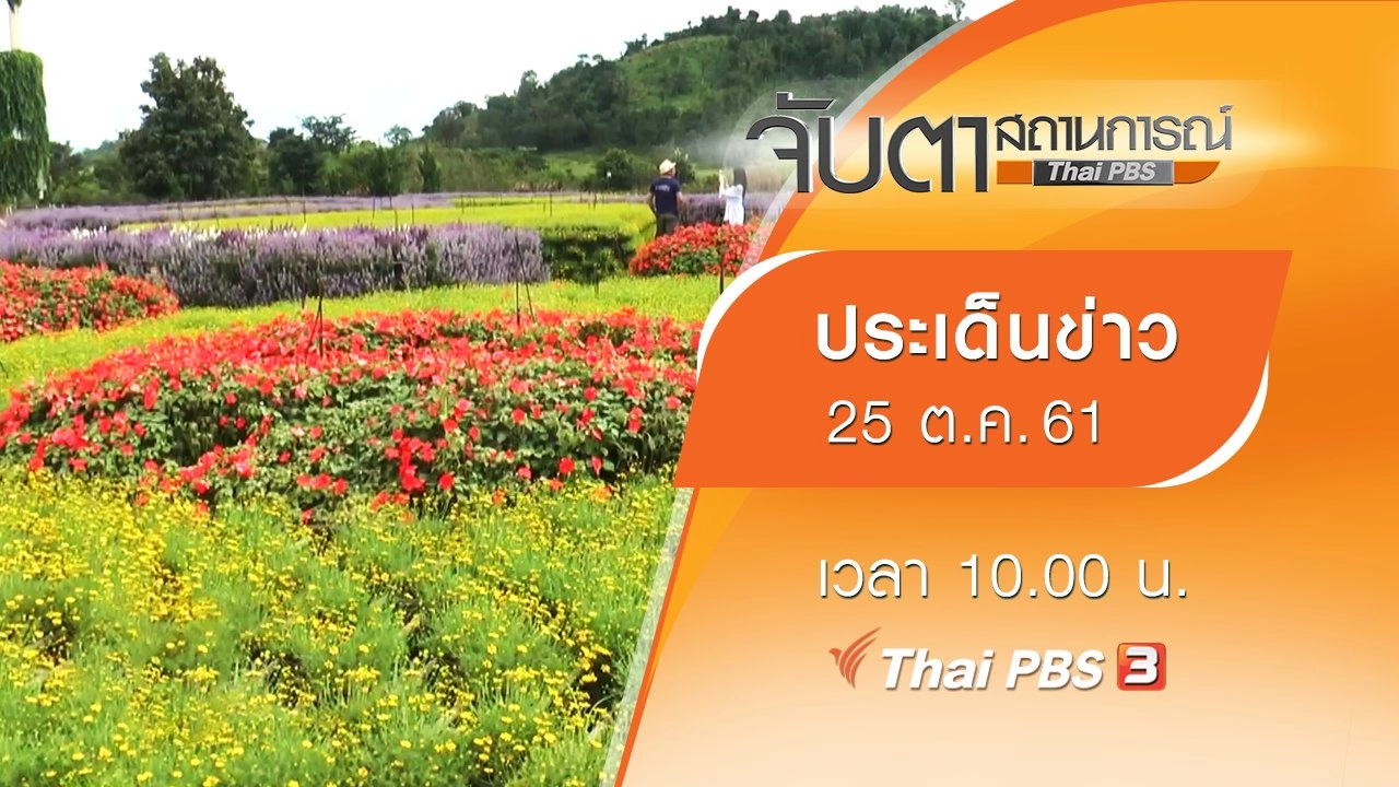 ประเด็นข่าว (25 ต.ค. 61)