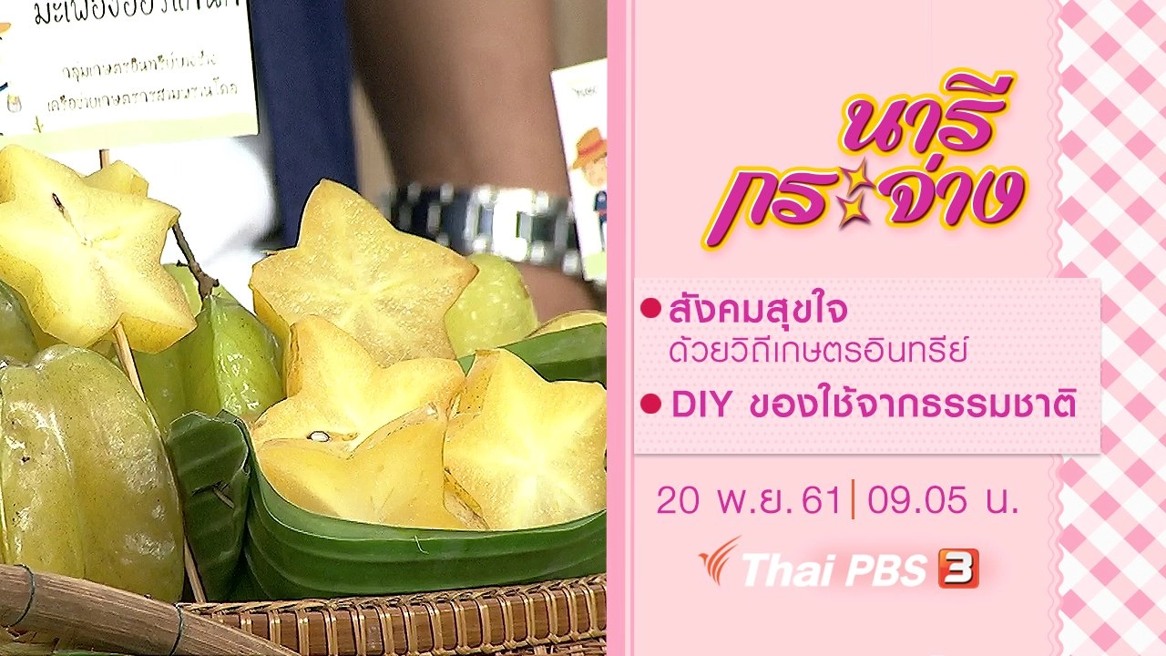 สังคมสุขใจ ด้วยวิถีเกษตรอินทรีย์, DIY ของใช้จากธรรมชาติ