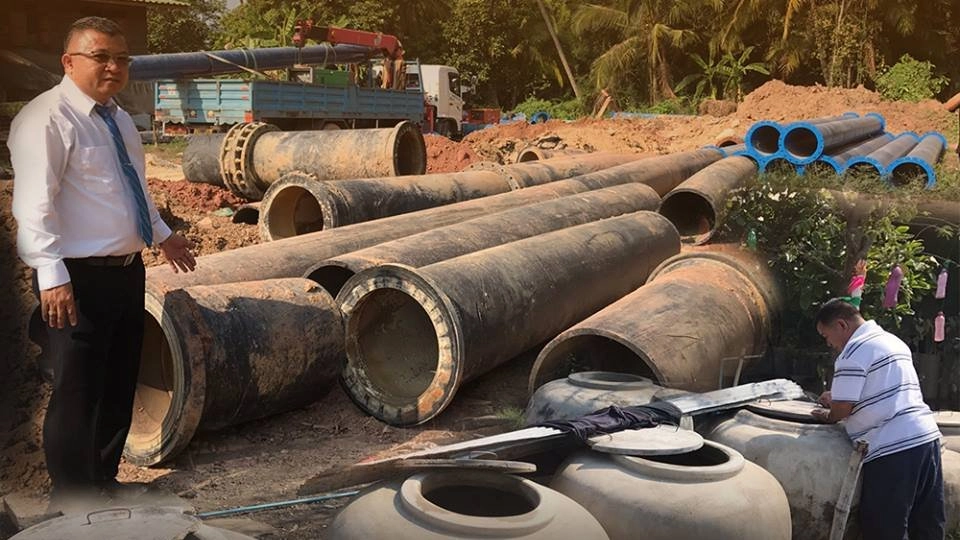 น้ำประปาไม่ไหลนานกว่า 2 ปี อ.เมือง จ.สมุทรสงคราม