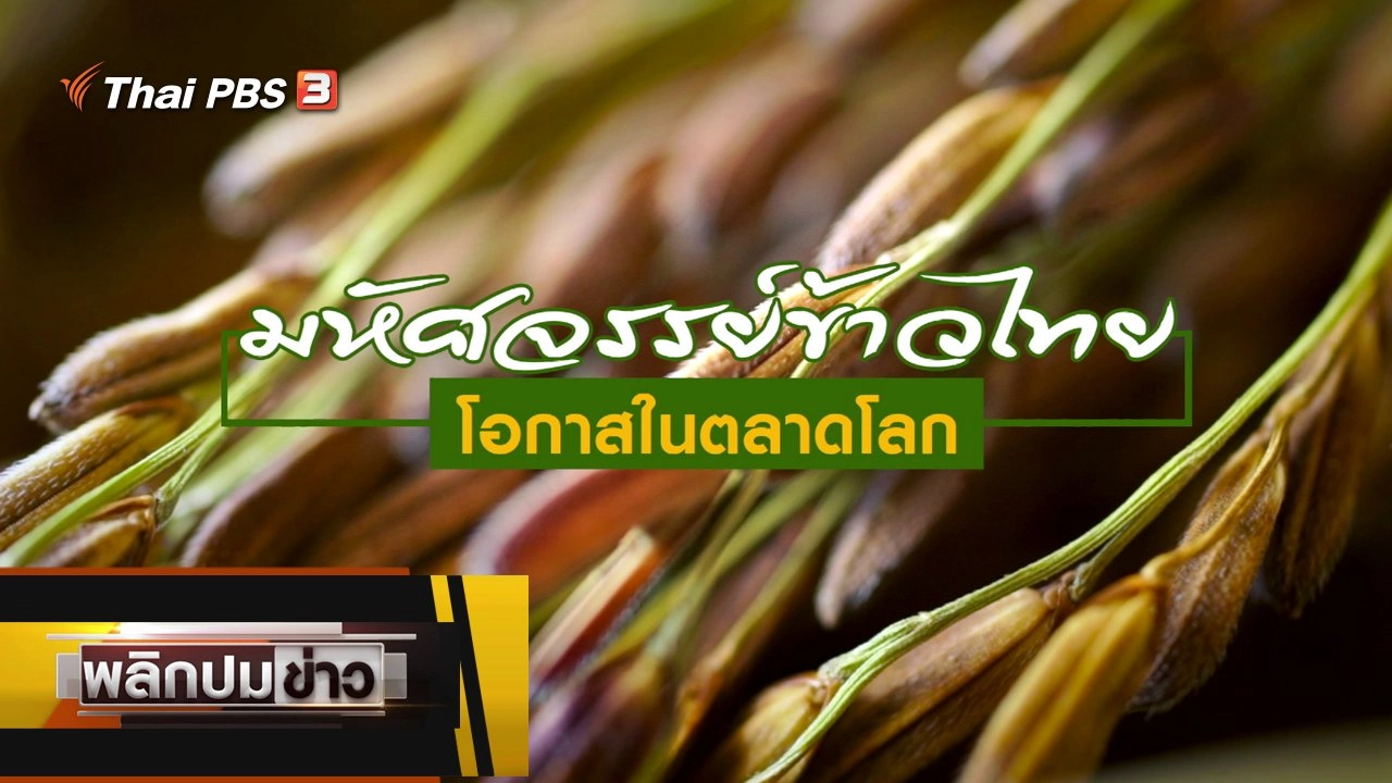 มหัศจรรย์ข้าวไทย โอกาสในตลาดโลก