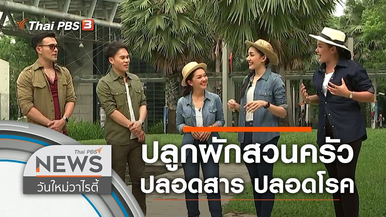 ปลูกผักสวนครัว ปลอดสาร ปลอดโรค