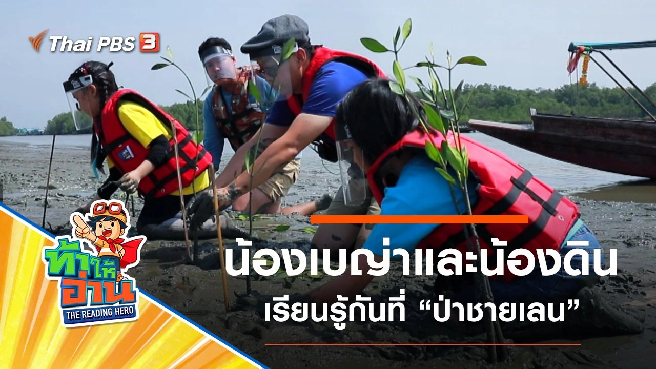 ป่าชายเลน : น้องเบญ่าและน้องดิน