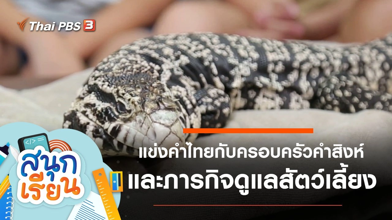 แข่งคำไทยกับครอบครัวคำสิงห์ และภารกิจดูแลสัตว์เลี้ยง