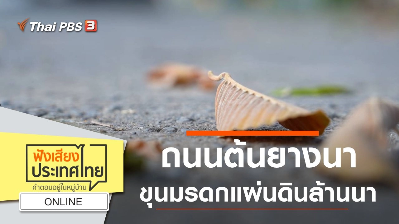 Online : ถนนต้นยางนา ขุนมรดกแผ่นดินล้านนา