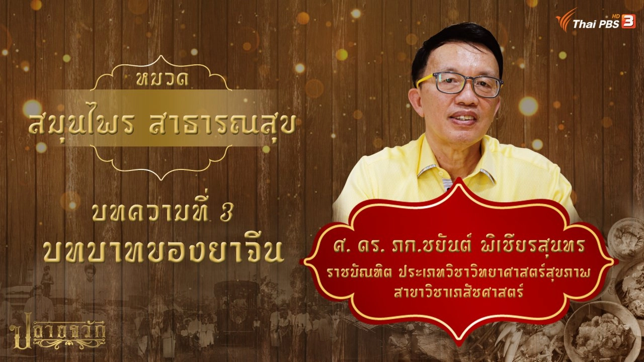 บทบาทของยาจีน