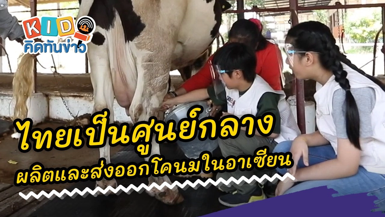 ​ไทยเป็นศูนย์กลางผลิตและส่งออกโคนมในอาเซียน