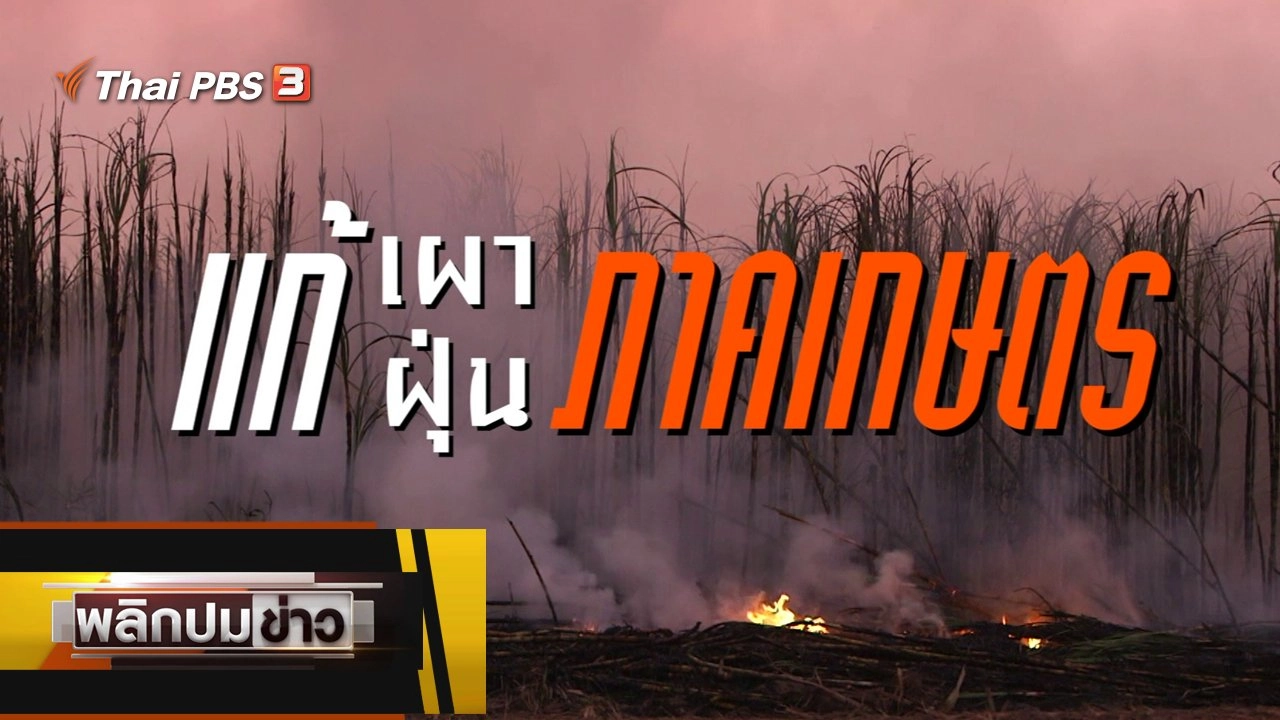 แก้ฝุ่น แก้เผาภาคเกษตร