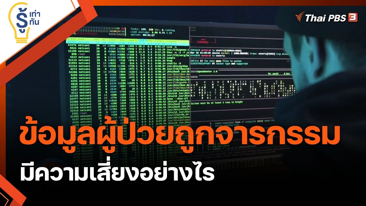 ข้อมูลผู้ป่วยถูกจารกรรม มีความเสี่ยงอย่างไร