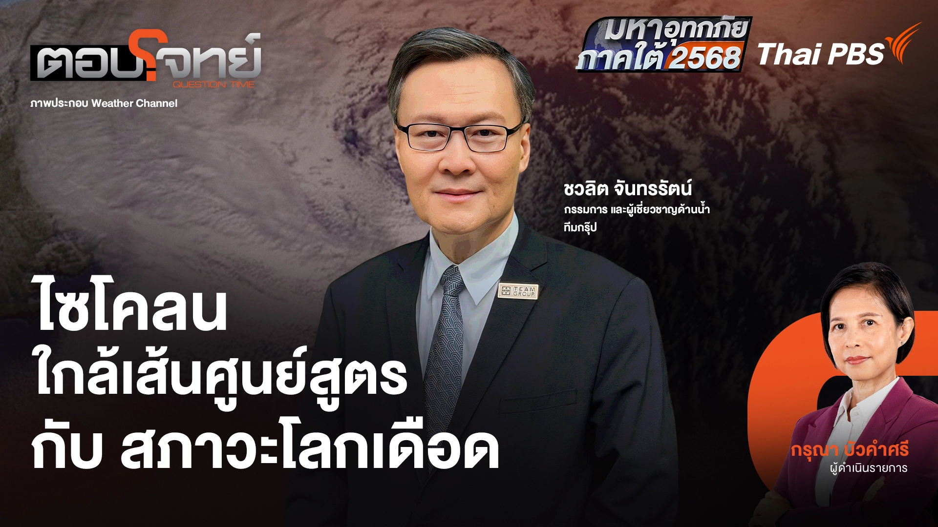 ไซโคลนใกล้เส้นศูนย์สูตร กับ สภาวะโลกเดือด