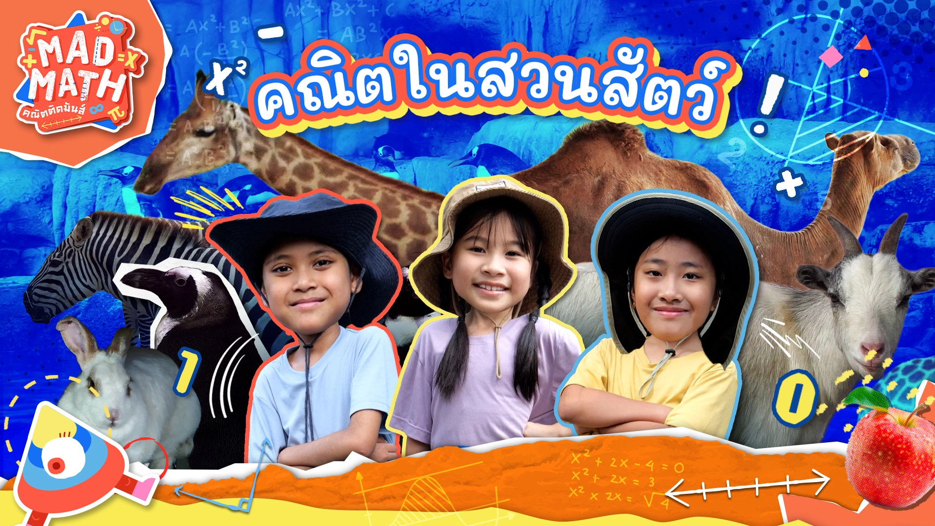 คณิตในสวนสัตว์