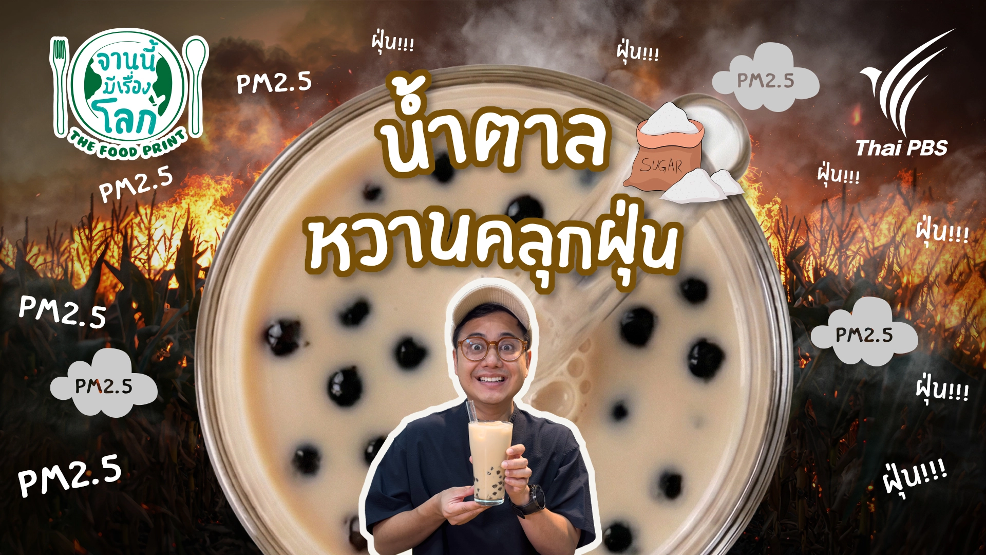 น้ำตาล หวานคลุกฝุ่น