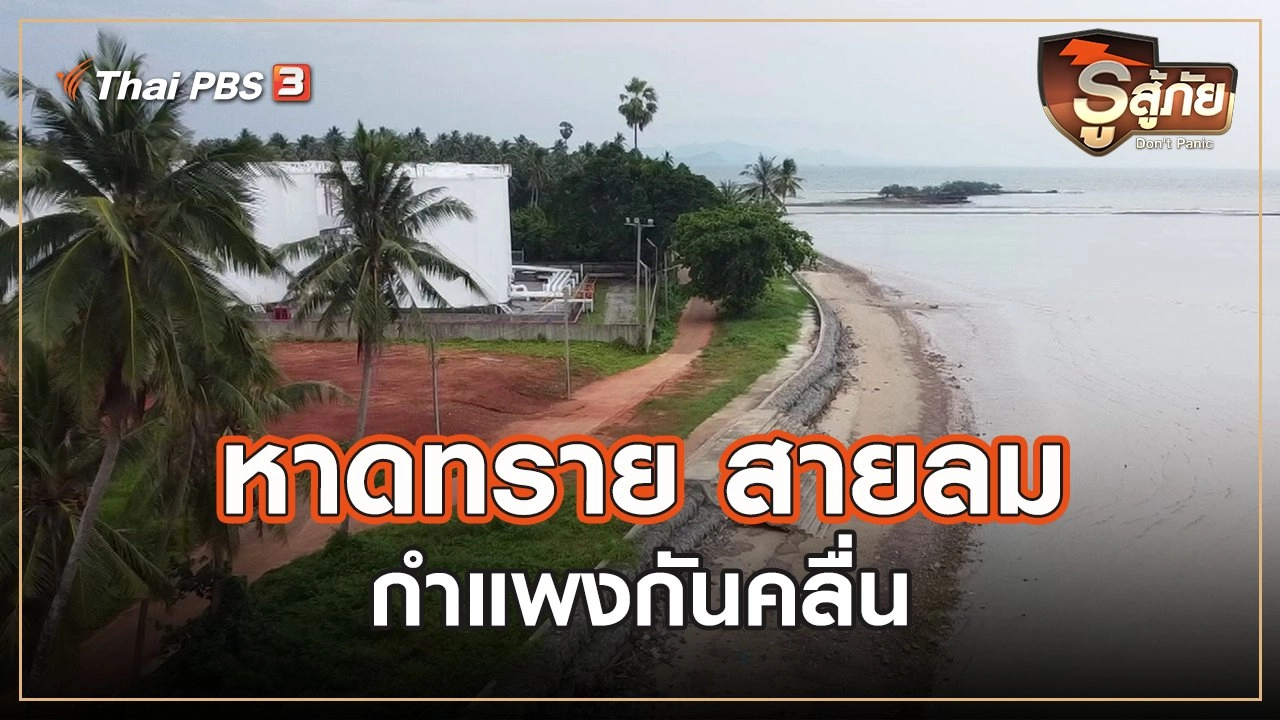 หาดทราย สายลม กำแพงกันคลื่น