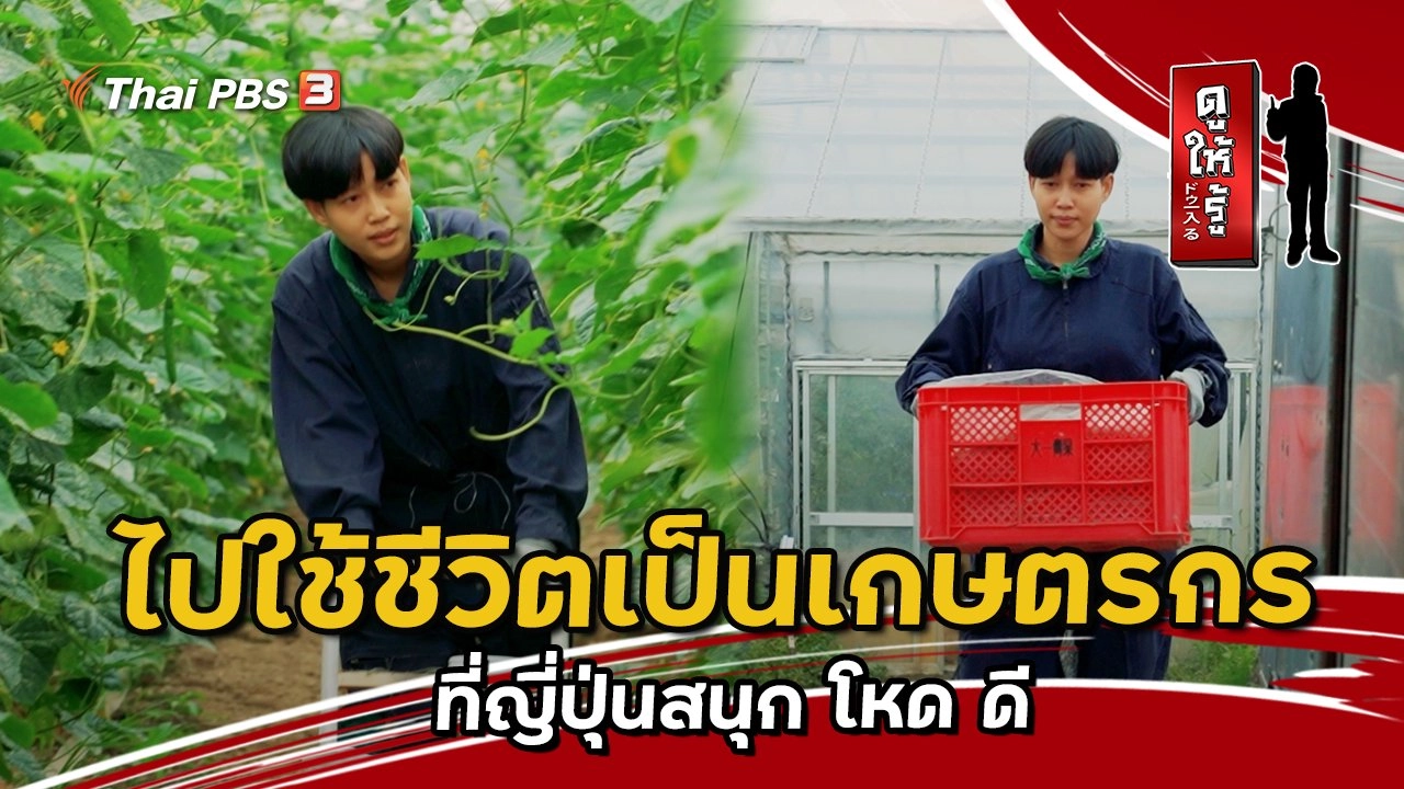 ไปใช้ชีวิตเป็นเกษตรกรที่ญี่ปุ่นสนุก โหด ดี