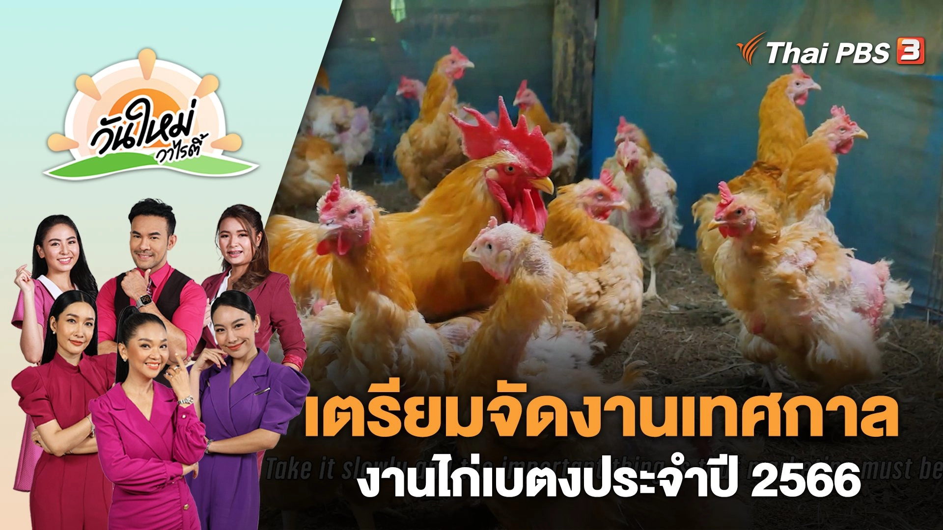 เทศบาลเมืองเบตงเตรียมจัดงานเทศกาลงานไก่เบตงประจำปี 2566 | วันใหม่วาไรตี้ | 23 ส.ค. 66