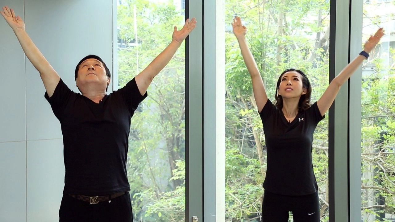 กายบริหารกระตุ้นต่อมน้ำเหลือง, ศูนย์หัตถกรรมบ้านห้วยต้ม  จ.ลำพูน