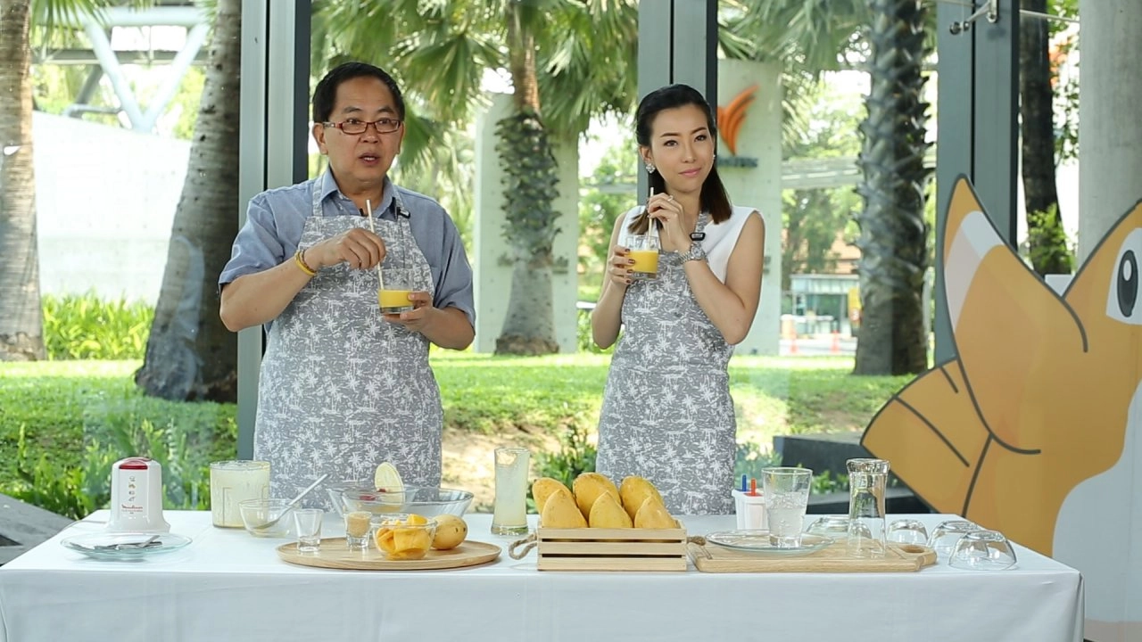 ไอศกรีมมะม่วง อร่อยคลายร้อน, โยคะลดพุง