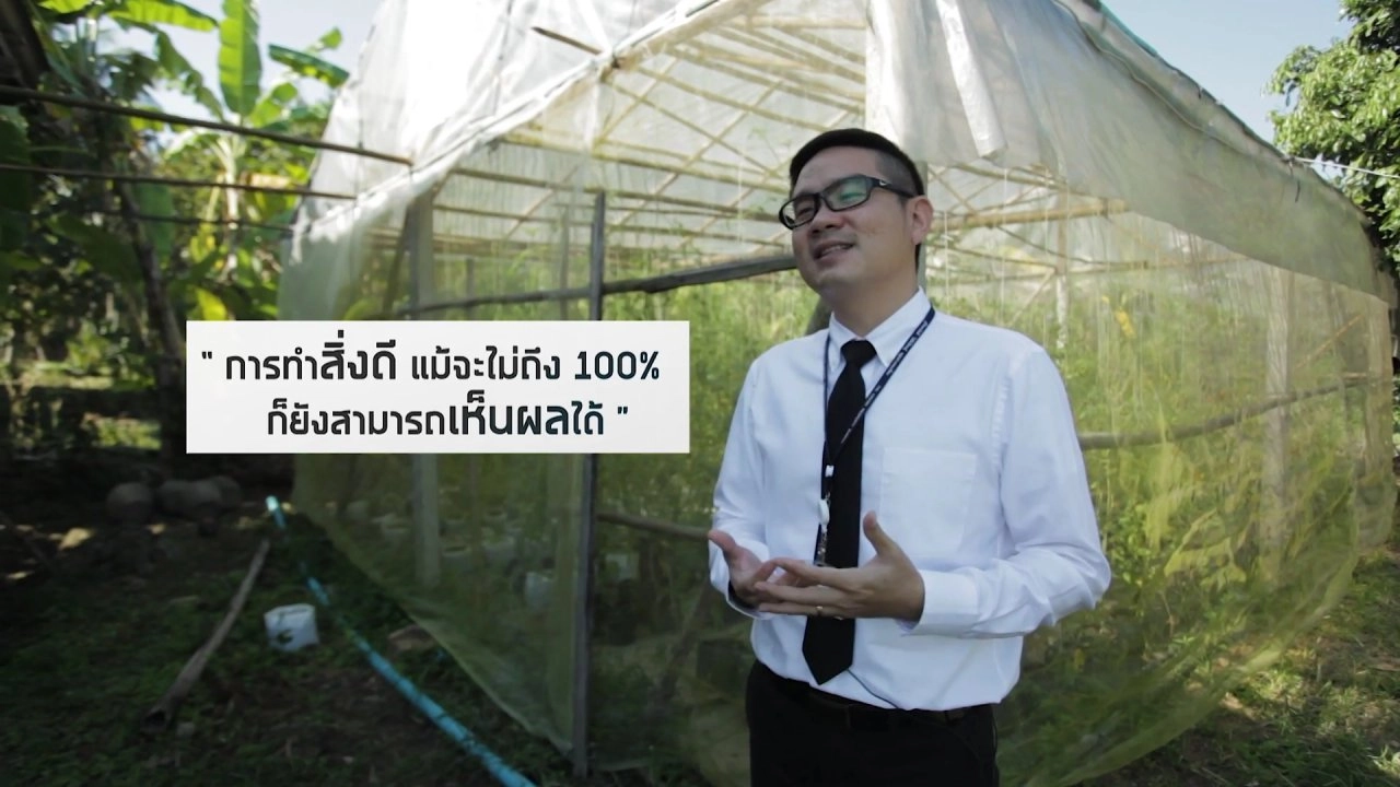 ปณิธานเพื่อความยั่งยืน : พอเพียง