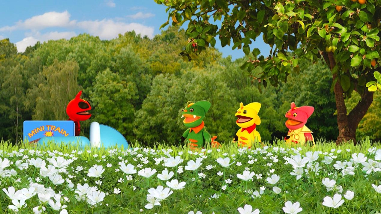 นั่งรถไฟเที่ยวดินแดนไดโน