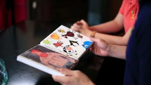 พิมพ์ภาพลงผ้าใบ