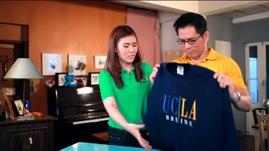 ใส่กลับด้าน