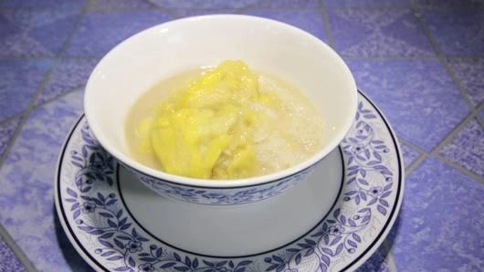 ข้าวเหนียวน้ำกะทิทุเรียน