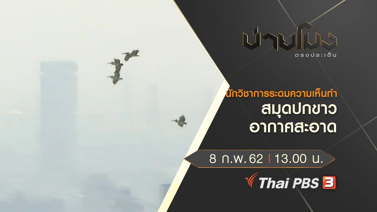 ประเด็นข่าว (8 ก.พ.62)