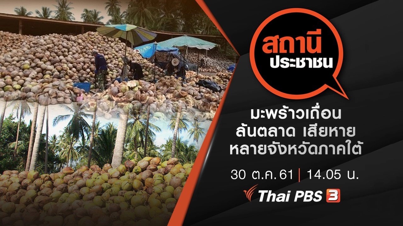 มะพร้าวเถื่อนล้นตลาด เสียหายหลายจังหวัดภาคใต้