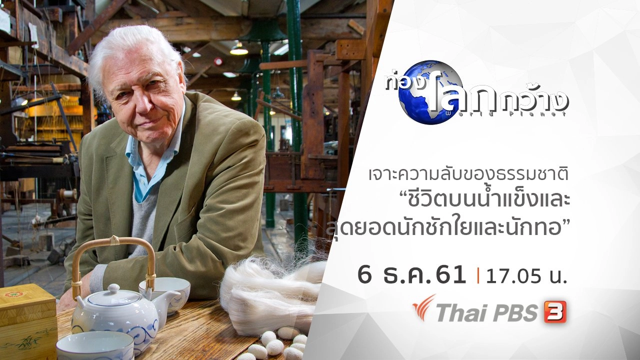 เจาะความลับของธรรมชาติ ตอน ชีวิตบนน้ำแข็ง และสุดยอดนักชักใยและนักทอ