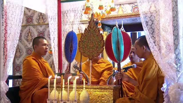 หัวใจของแผ่นดิน : พระพิธีธรรมสวดพระอภิธรรม