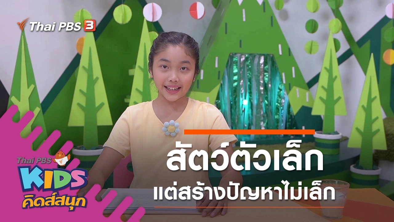 สัตว์ตัวเล็กแต่สร้างปัญหาไม่เล็ก จากน้องณิณา