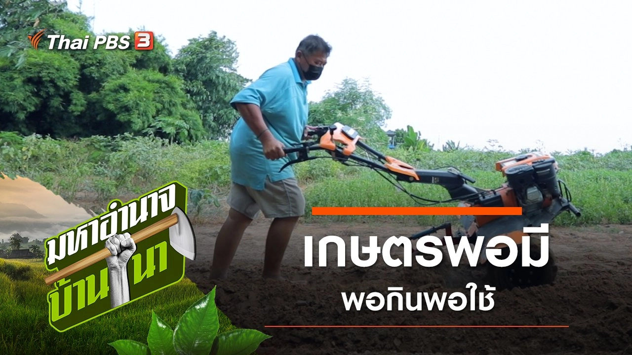 พี่ชาตรี เกษตรพอมี พอกินพอใช้
