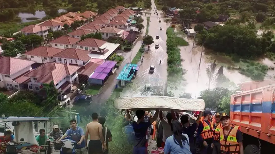 ติดตามสถานการณ์น้ำท่วม อ.เมือง จ.นครราชสีมา