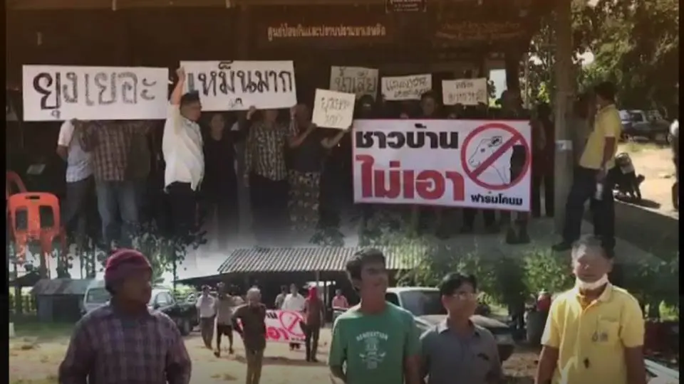 ผลกระทบจากฟาร์มโคนม อ.เมือง จ.กาญจนบุรี