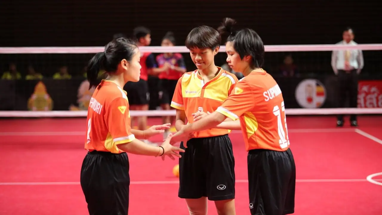 Thai PBS Youth Sepak Takraw Girl Series 2018
