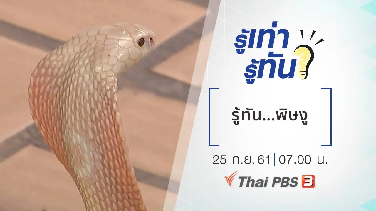 รู้ทัน...พิษงู