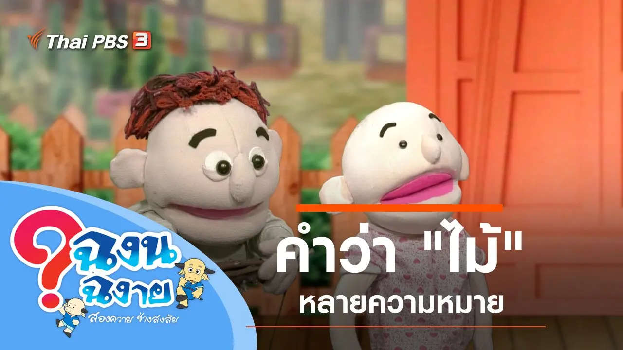 คำว่า "ไม้" หลายความหมาย