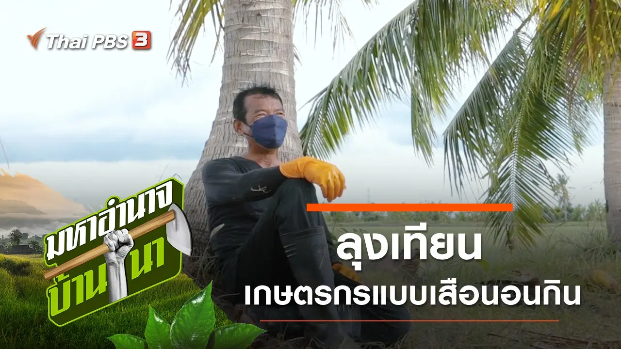 ลุงเทียน เกษตรกรแบบเสือนอนกิน