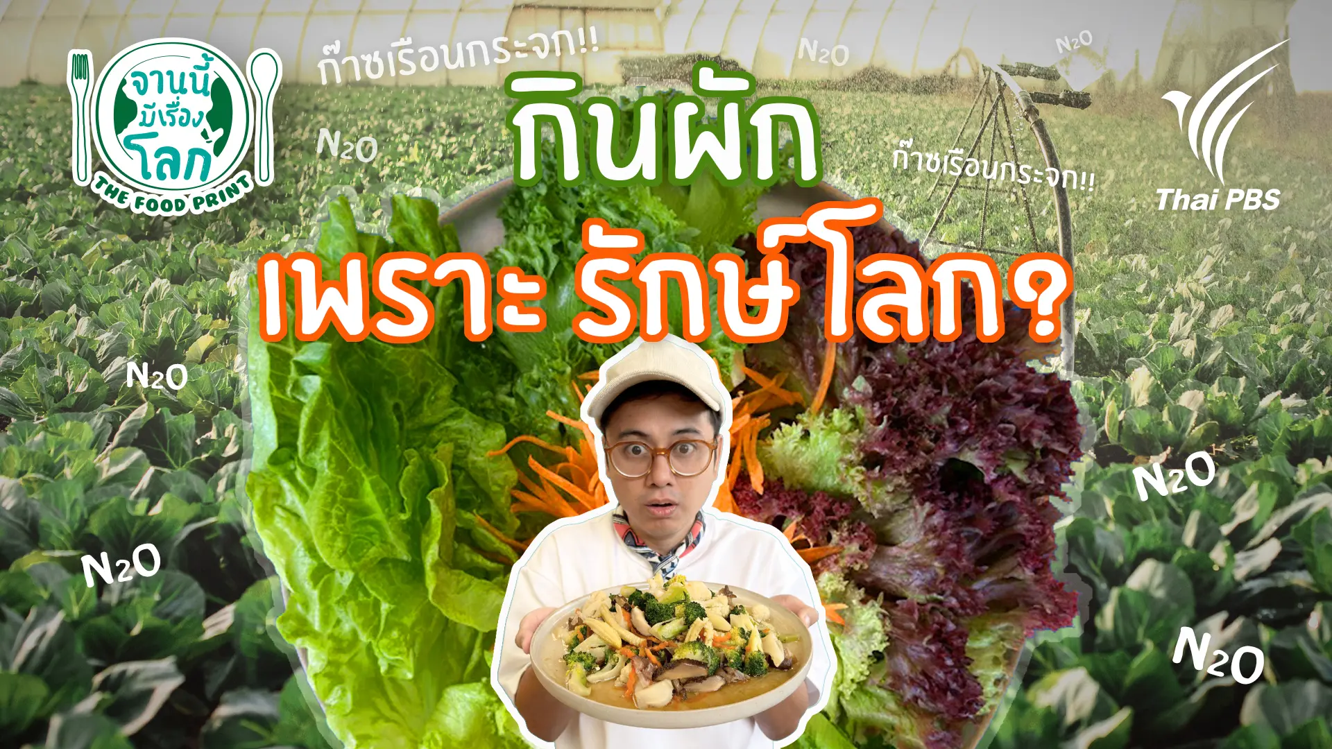 กินผักเพราะรักษ์โลก