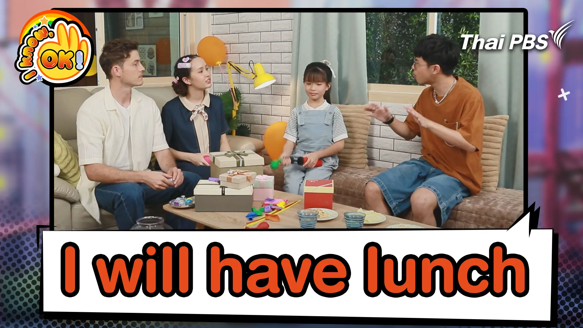 I will have lunch
