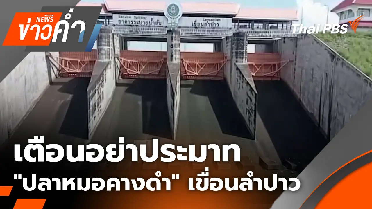 เตือนอย่าประมาท "ปลาหมอคางดำ" เขื่อนลำปาว
