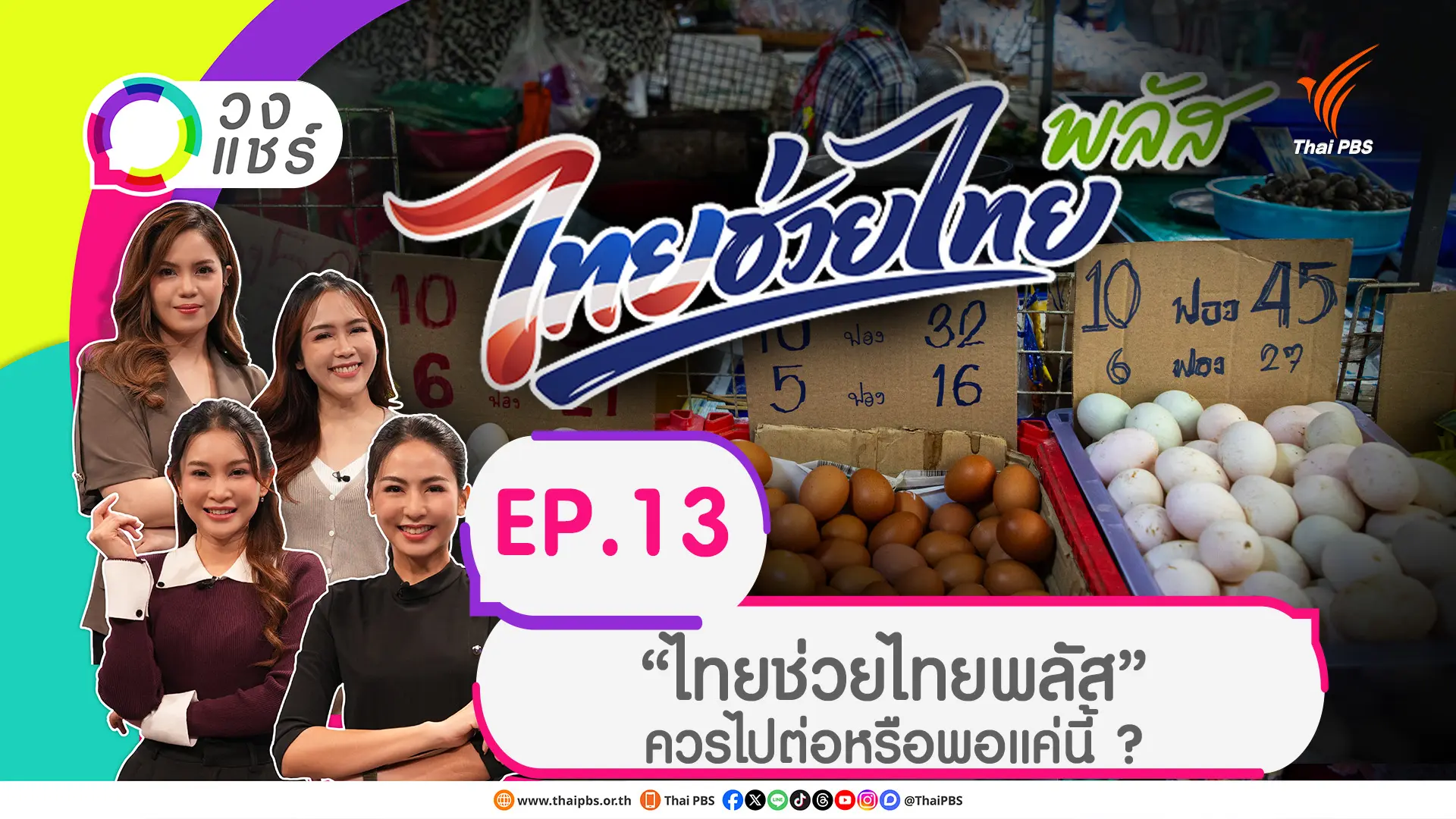 “ไทยช่วยไทยพลัส” ควรไปต่อหรือพอแค่นี้ ?