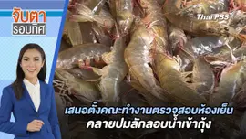 เสนอตั้งคณะทำงานตรวจสอบห้องเย็น คลายปมลักลอบน้ำเข้ากุ้ง | จับตารอบทิศ | 19 มิ.ย. 67