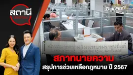 สภาทนายความ สรุปการช่วยเหลือกฎหมาย ปี 2567
